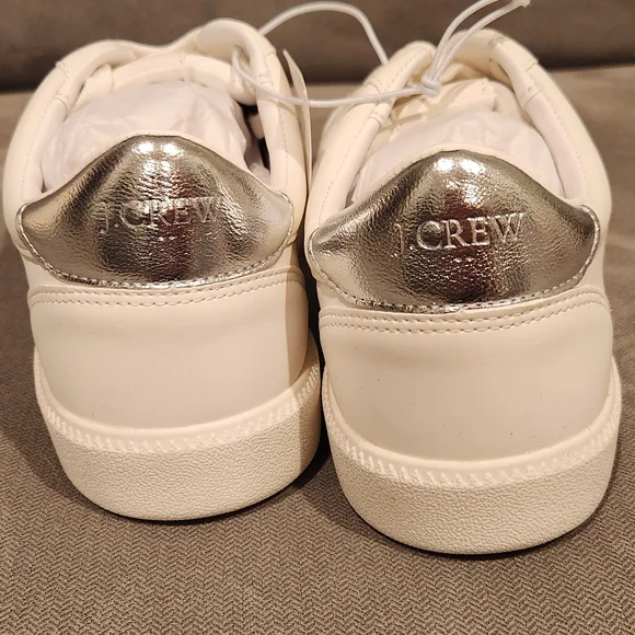 J. Crew Cream Women's Sneakers - Picture 2 of 4